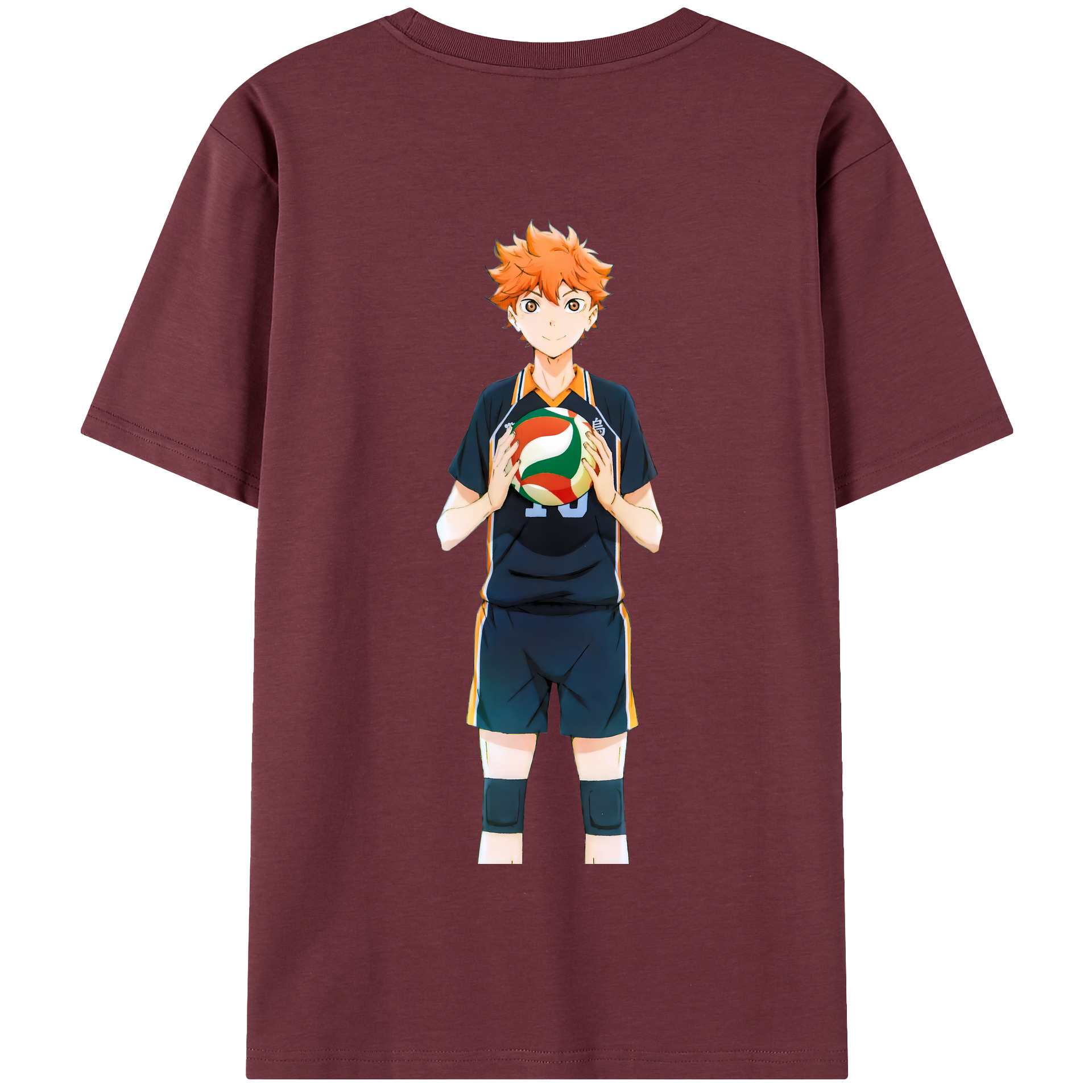 （画像用） ハイキュー!! Haikyu!! 綿100％半袖Tシャツ（背面プリント）